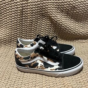 Old Skool Cow Print Vans